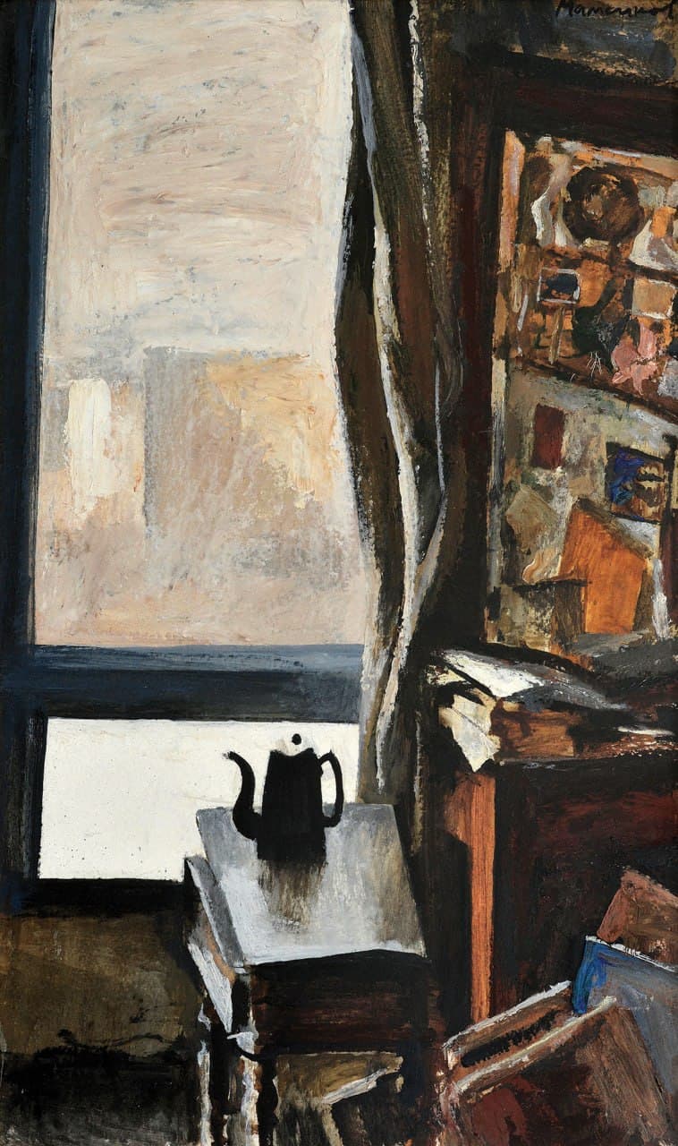 A window in the workshop