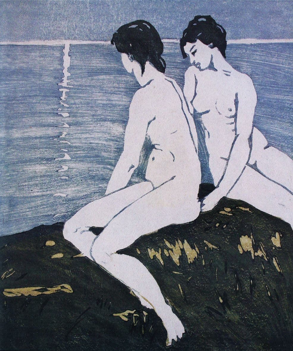 By the sea
