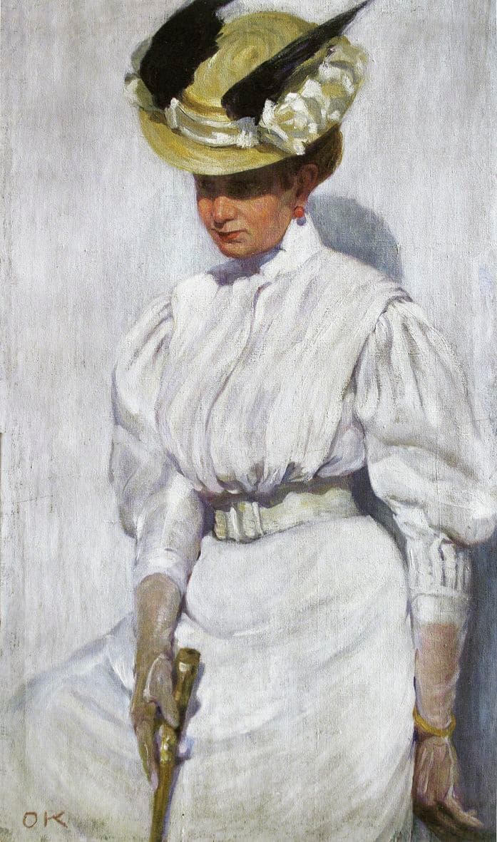Portrait of a Sister in White