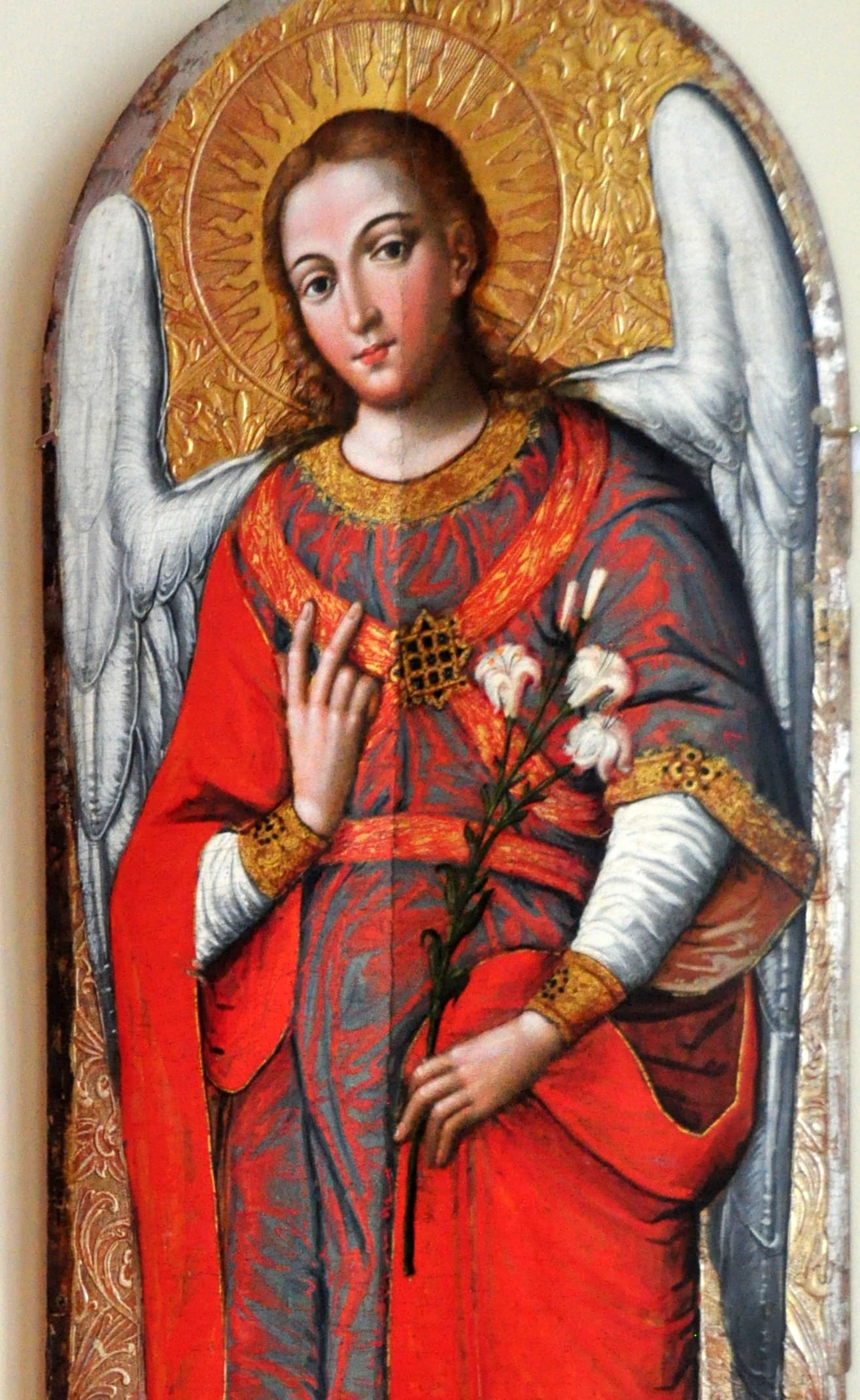 Archangel Gabriel (Skvariava Nova iconostasis)