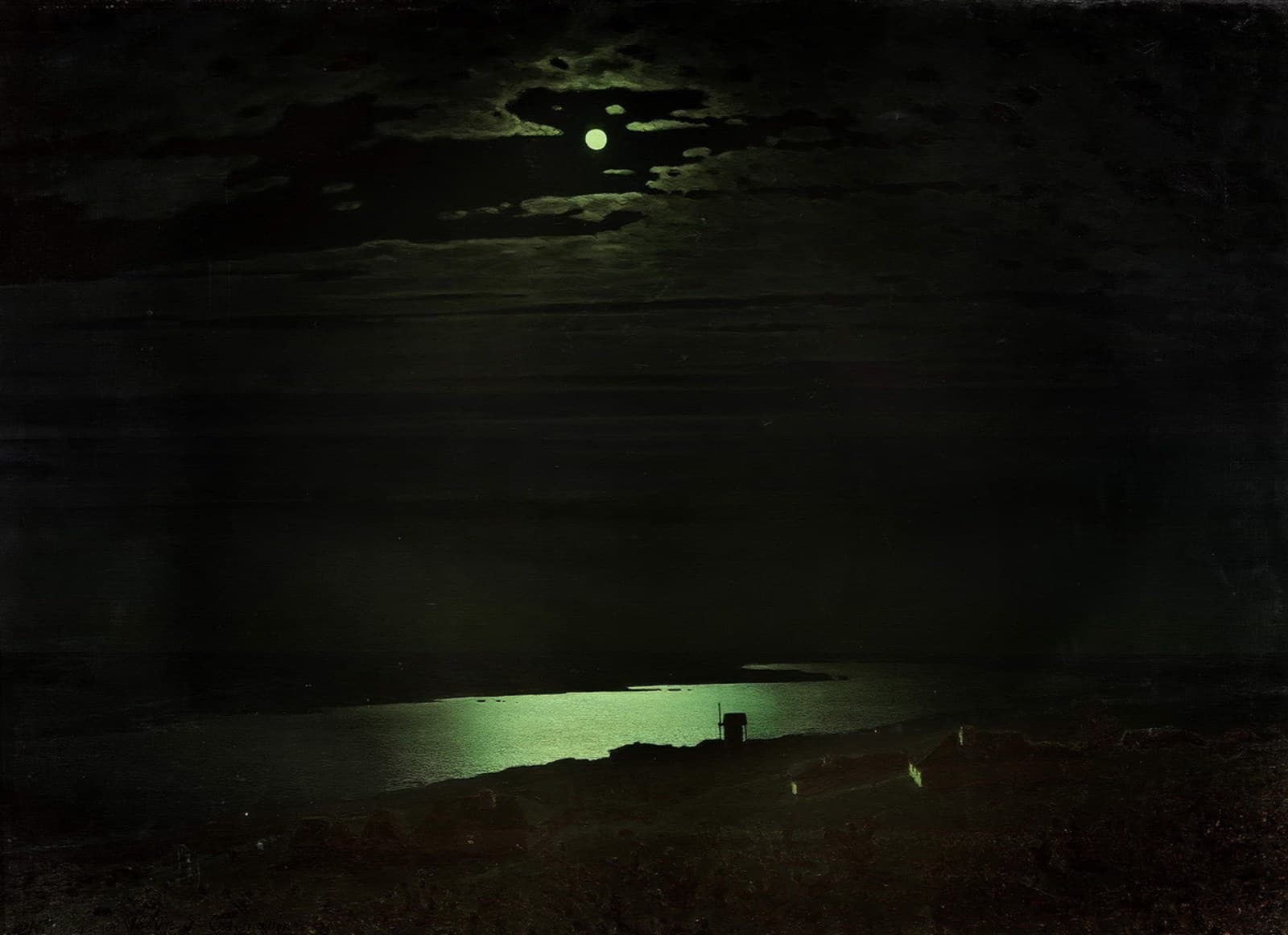 Moonlit Night on the Dnipro