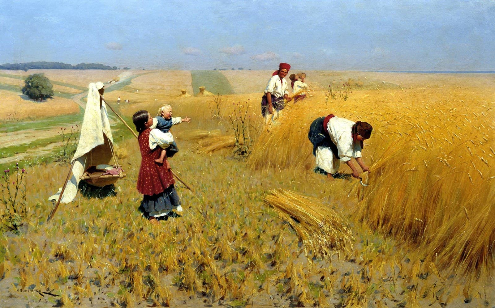 Harvest in Ukraine