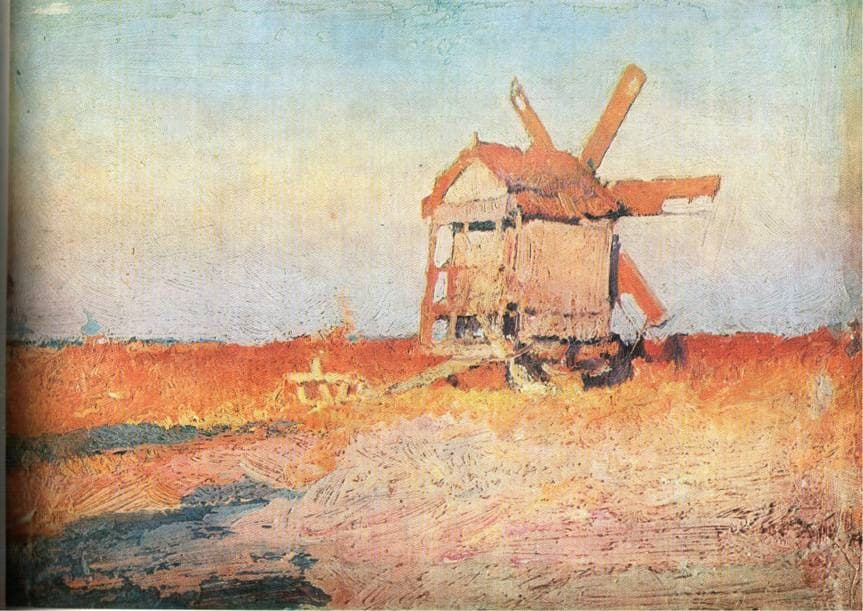 Windmill. The Nightfall