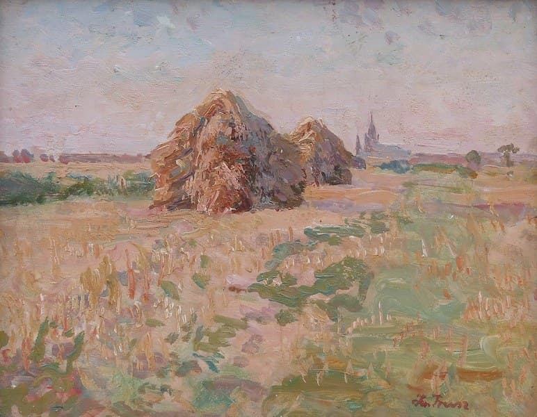 Summer. Haystacks