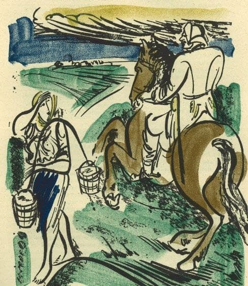 Illustration for Shevchenko's 'Kobzar'