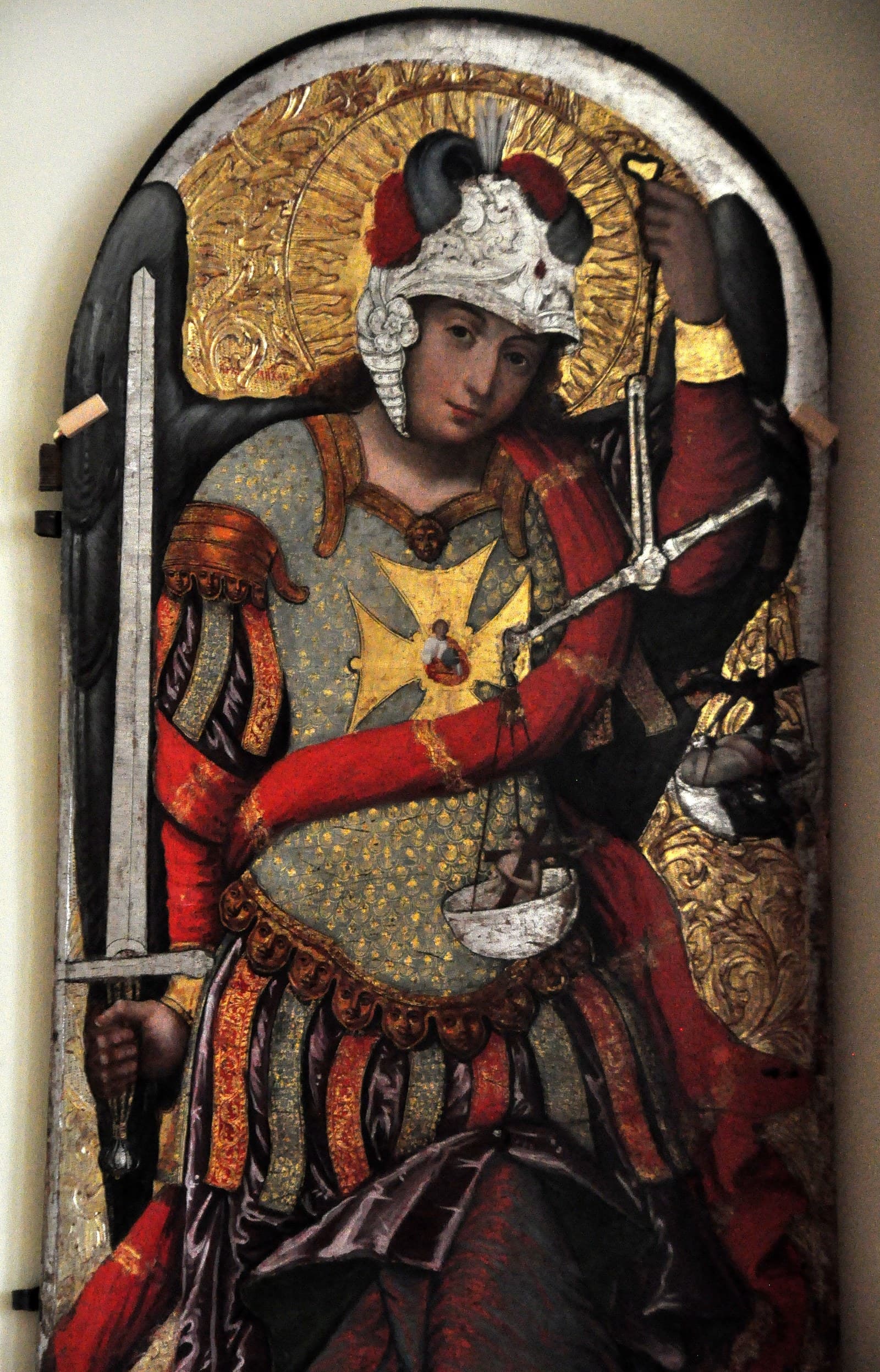 Archangel Michael (Skvariava Nova iconostasis)