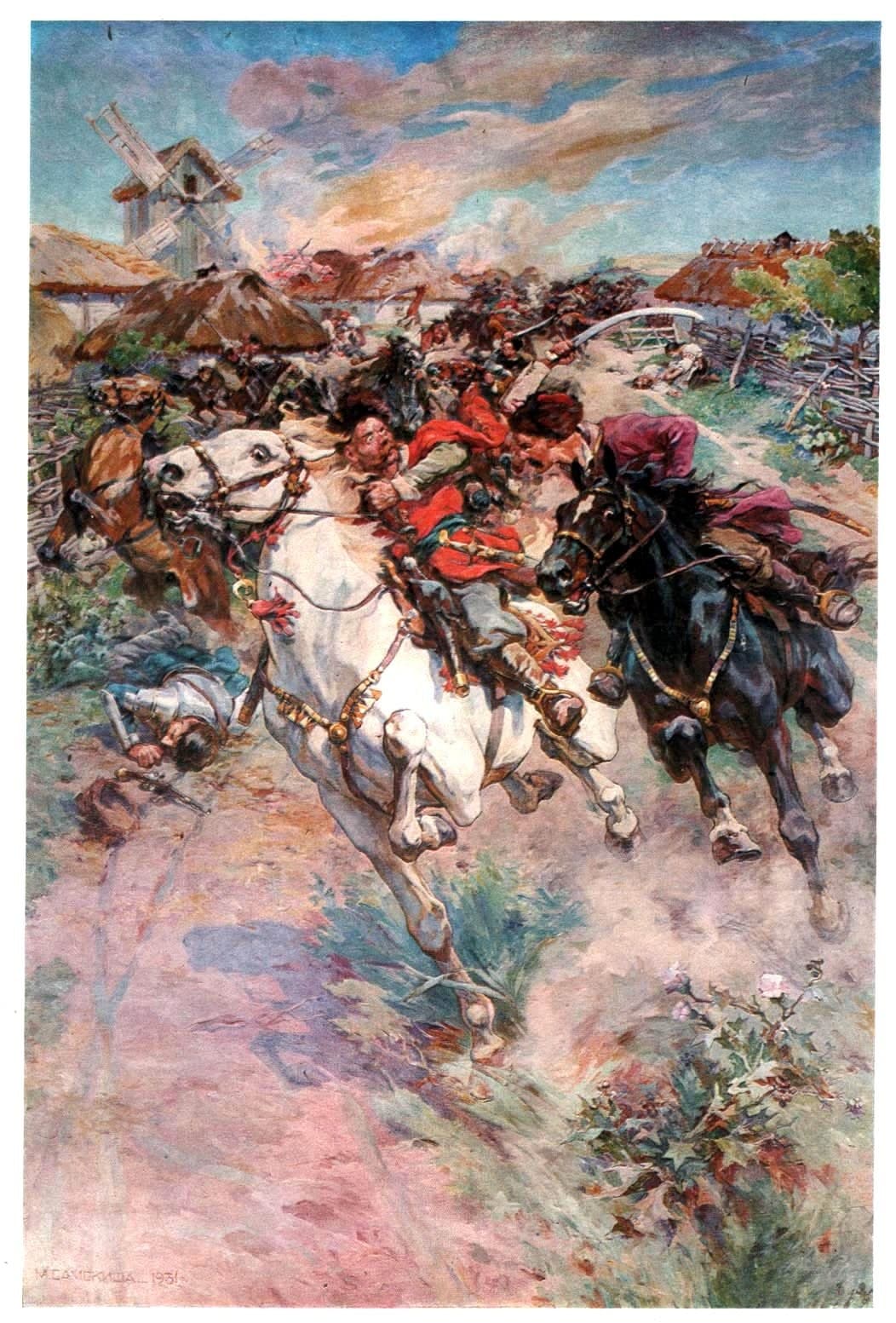 The Battle Between Bohun and Charnetskyi Near Monastyryshche
