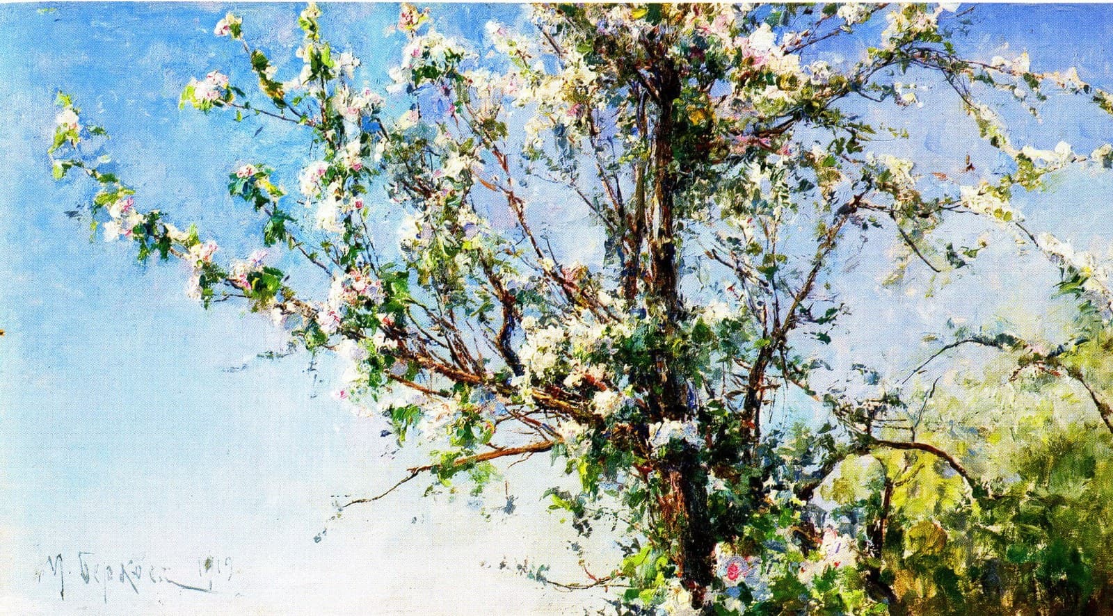 Apple Tree in Bloom