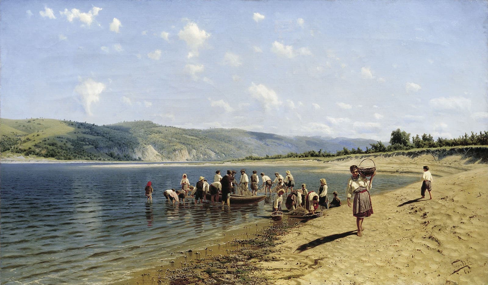 Fishing on the Dnipro