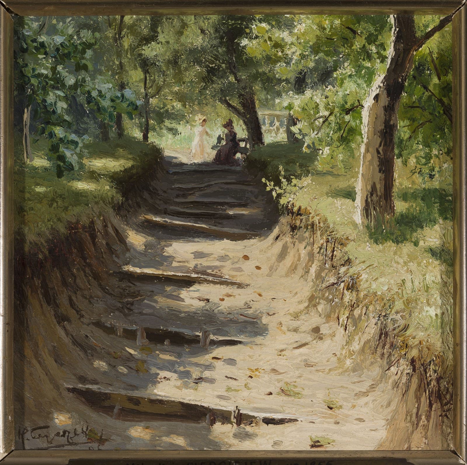 Alley in the Garden