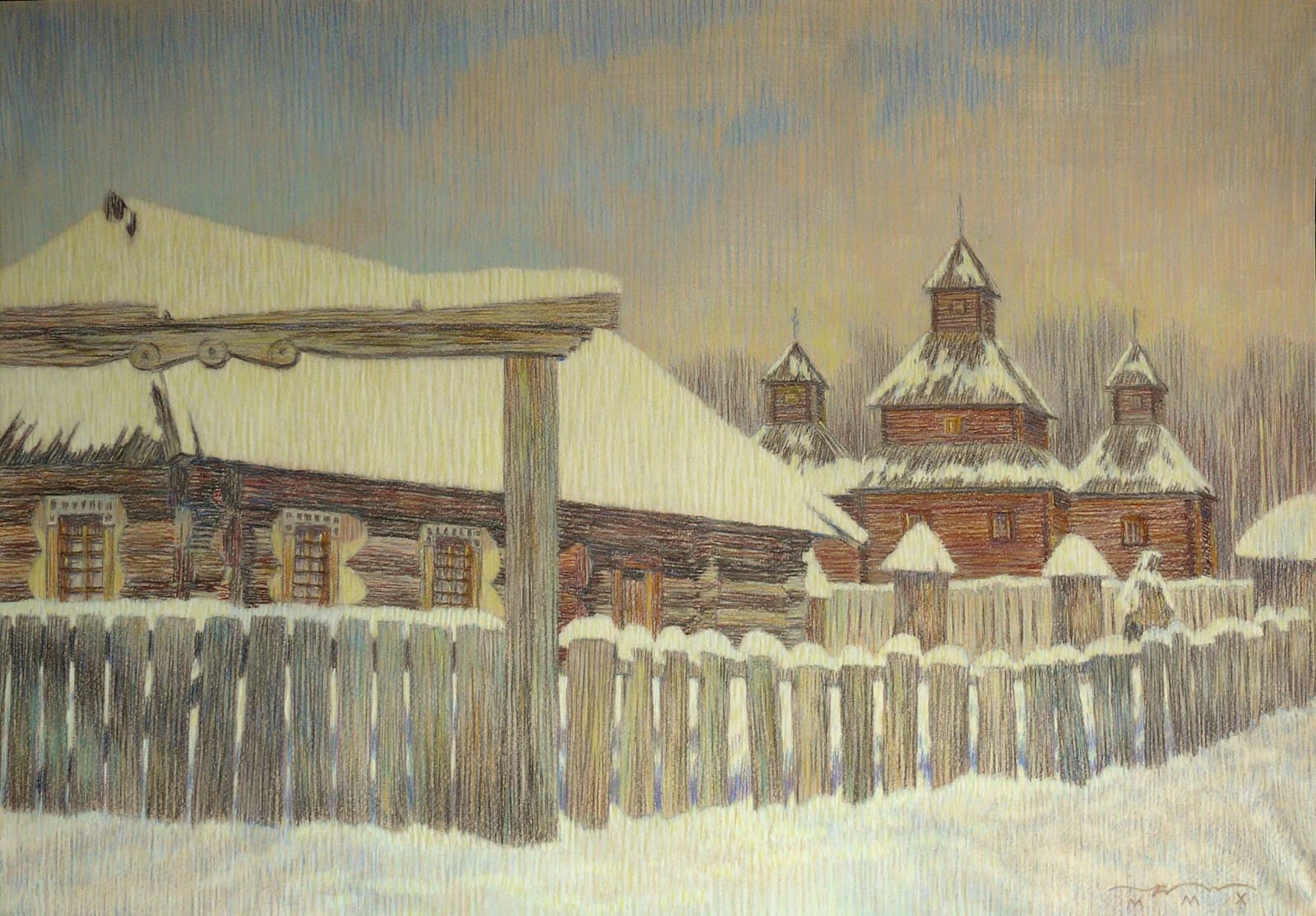 Winter Fairy Tale. Pyrohovo