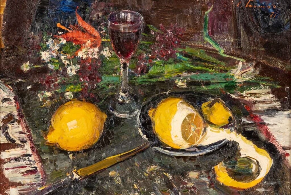 Still Life with Lemons