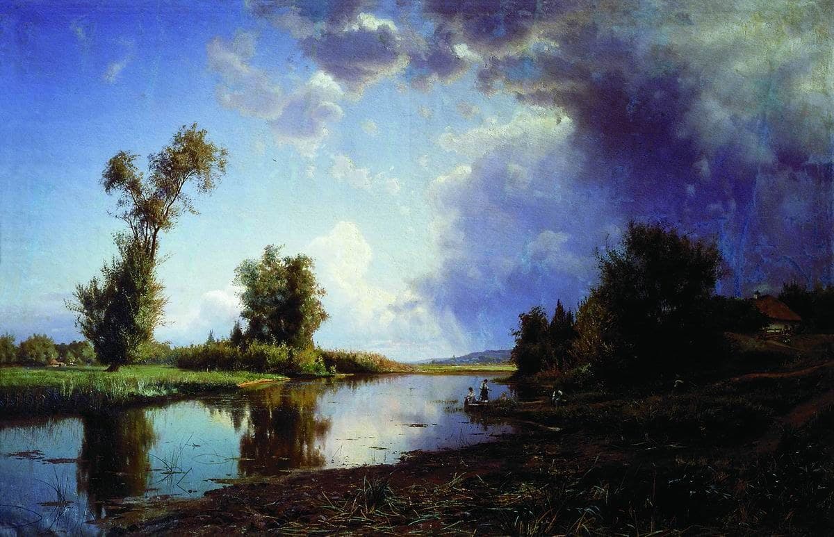 Before the Thunderstorm. At the End of Summer