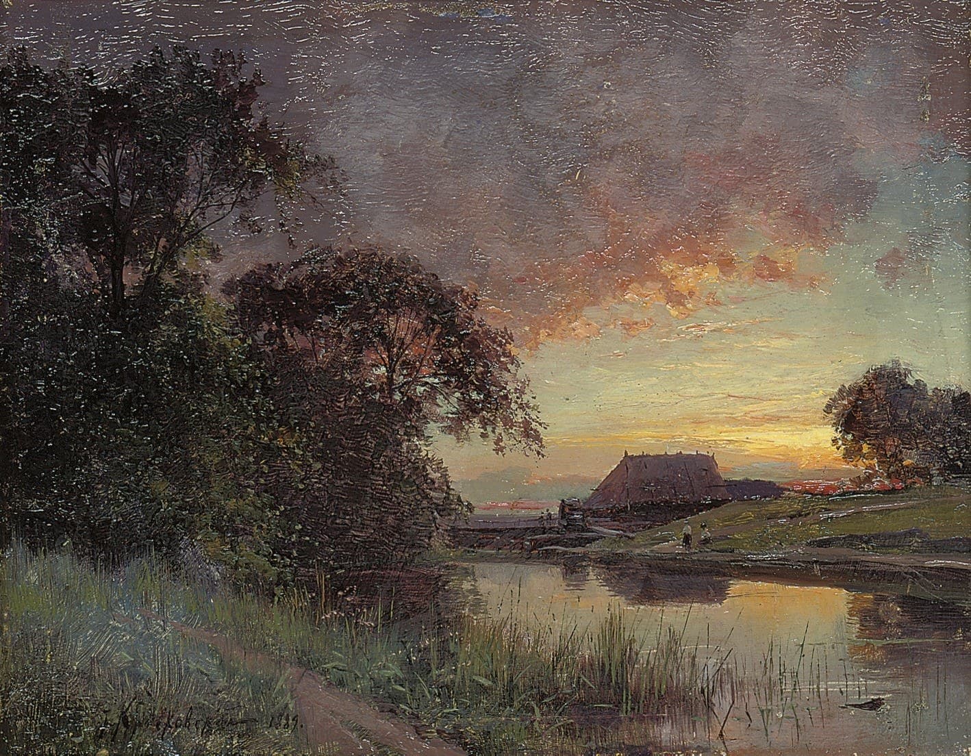 Twilight on the River