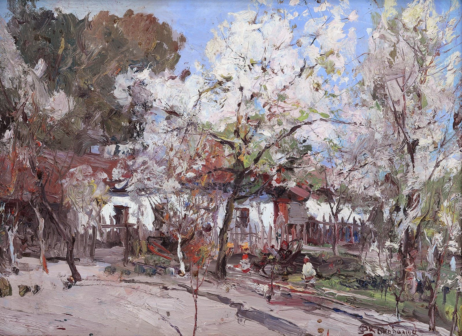 Blossoming Ukrainian Garden