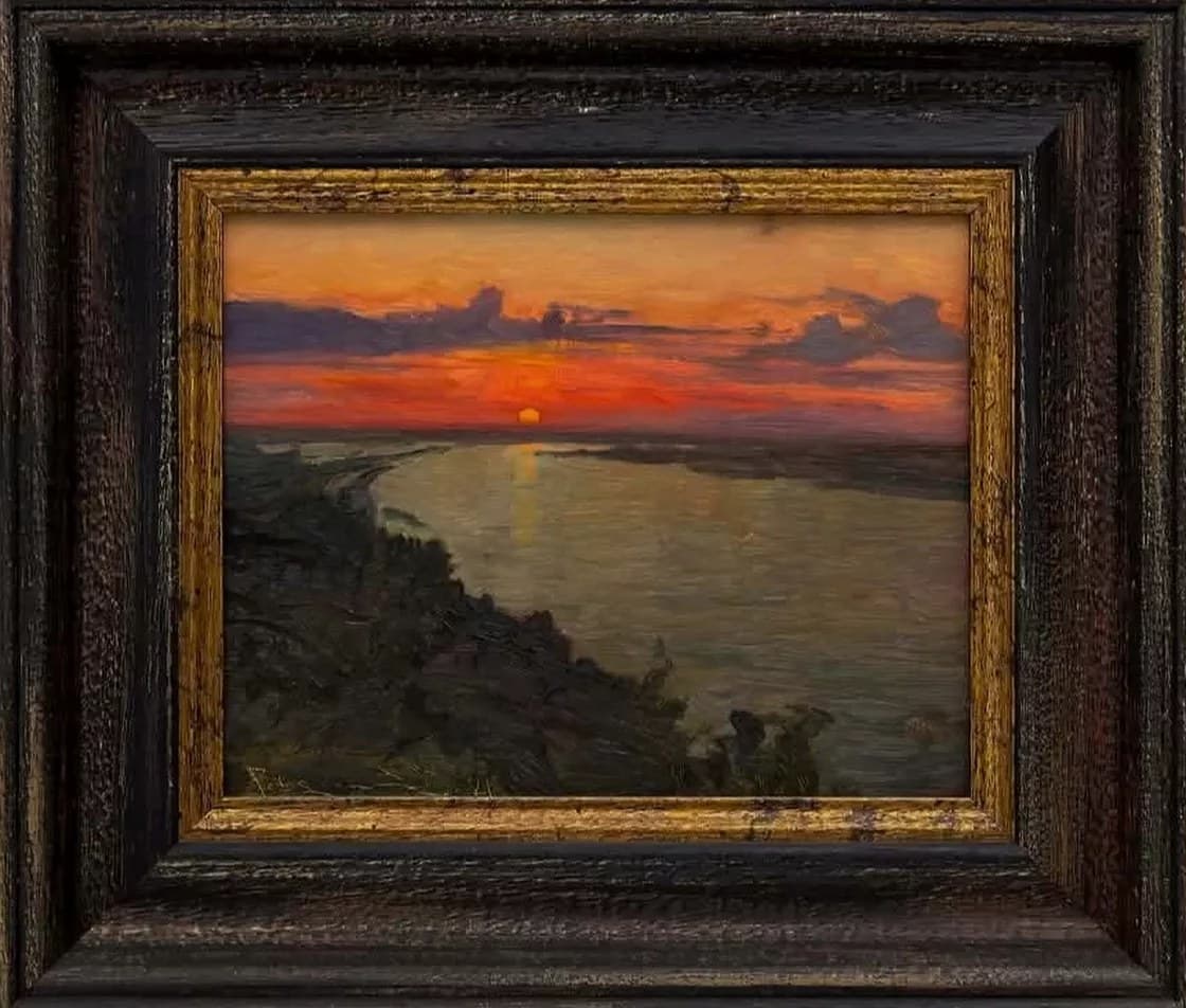 Evening coolness of the Dnieper