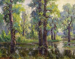 “A Poplar in the Water. Koncha-Zaspa”